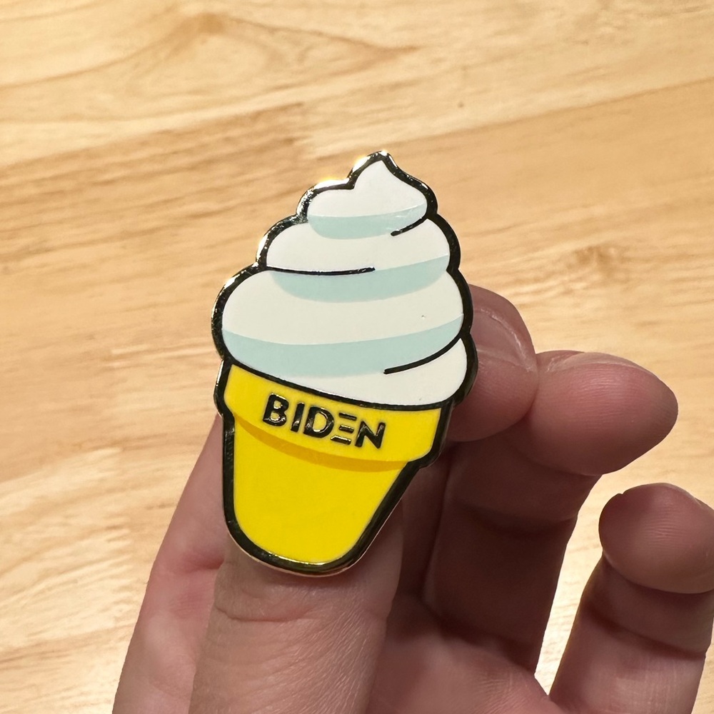 Ice Cream Biden Pin. IYKYK ;)